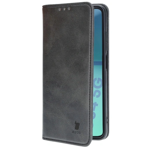 Etui z klapką Bizon Case Pocket Pro do Motorola Moto G34 5G czarne
