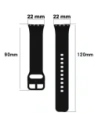 Hurtownia GSM - Pasek Bizon Strap Watch Silicone do Samsung Galaxy Fit 3 czarny - BIZ5356 - {ean13} - Hurt