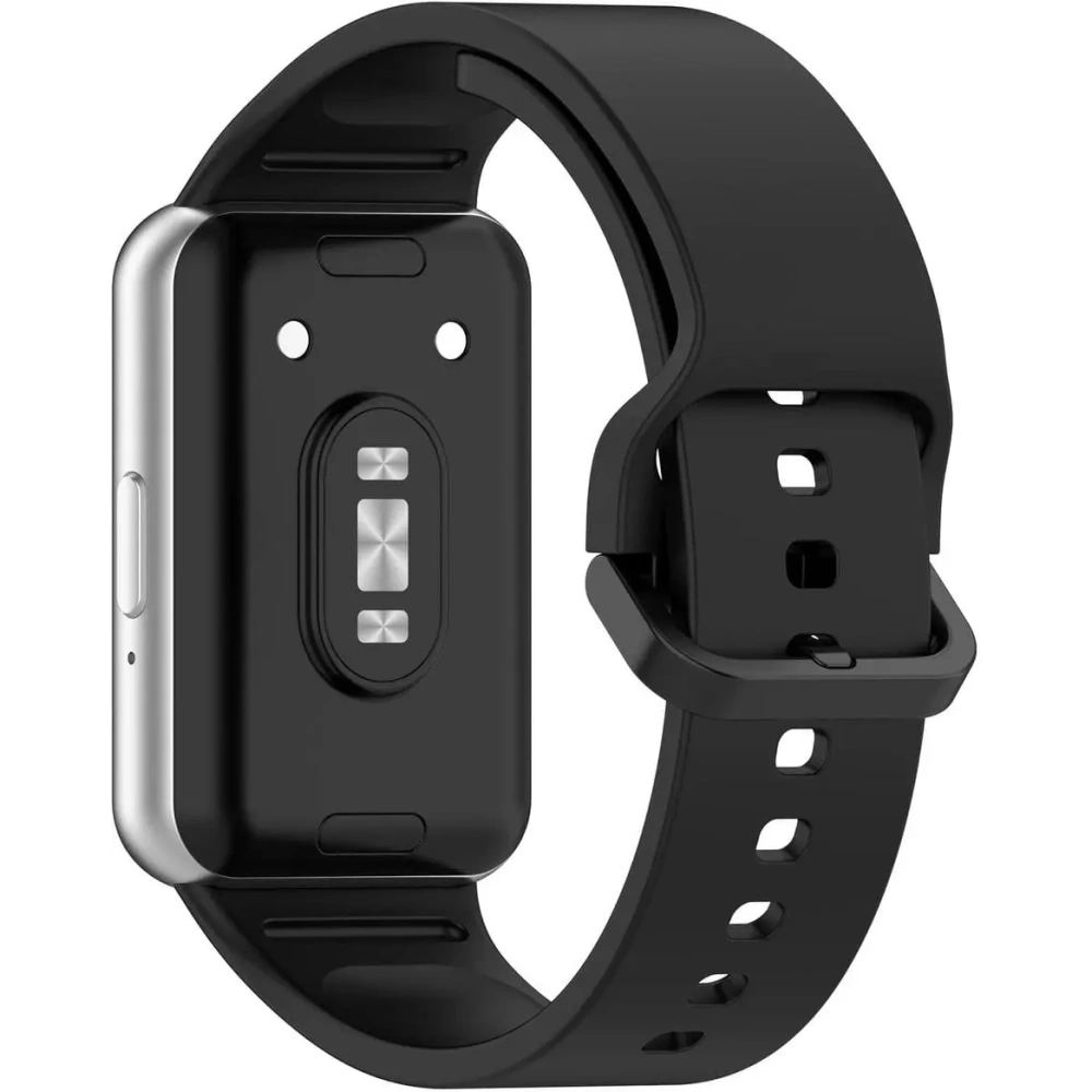 Hurtownia GSM - Pasek Bizon Strap Watch Silicone do Samsung Galaxy Fit 3 czarny - BIZ5356 - {ean13} - Hurt