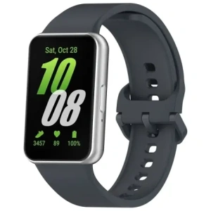 Hurtownia GSM - Bizon szíjas óra szilikon Samsung Galaxy Fit 3 szürke - BIZ4787 - {ean13} - Hurt