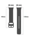 Wholesale Bizon Strap Watch Silicone Samsung Galaxy Fit 3 grey - BIZ4787 - {ean13} - Hurt