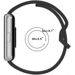 Hurtownia GSM - Bizon szíjas óra szilikon Samsung Galaxy Fit 3 szürke - BIZ4787 - {ean13} - Hurt