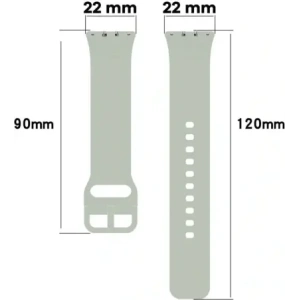 Wholesale Bizon Strap Watch Silicone Samsung Galaxy Fit 3 light green - BIZ4788 - {ean13} - Hurt