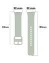 Hurtownia GSM - Bizon Strap Watch Silicone Samsung Galaxy Fit 3 verde deschis - BIZ4788 - {ean13} - Hurt