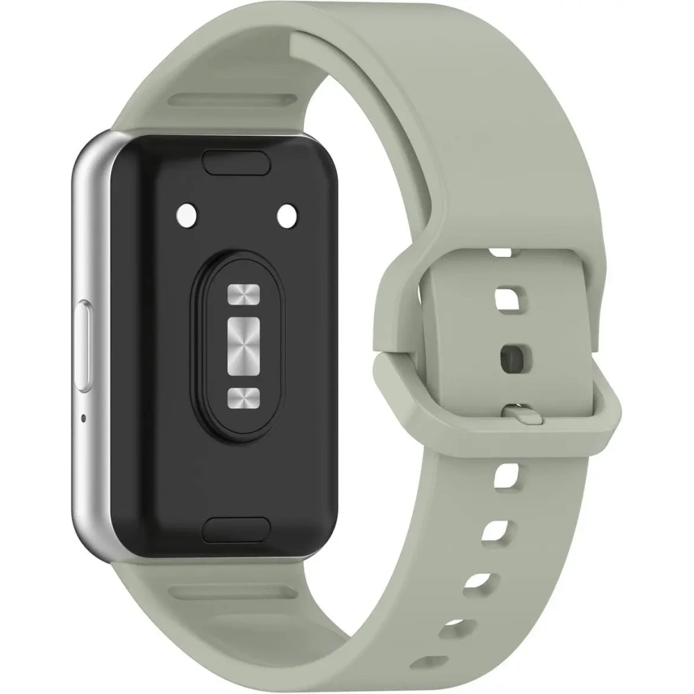 Wholesale Bizon Strap Watch Silicone Samsung Galaxy Fit 3 light green - BIZ4788 - {ean13} - Hurt