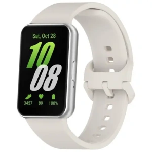 Wholesale Bizon Strap Watch Silicone Samsung Galaxy Fit 3 light grey - BIZ5360 - {ean13} - Hurt