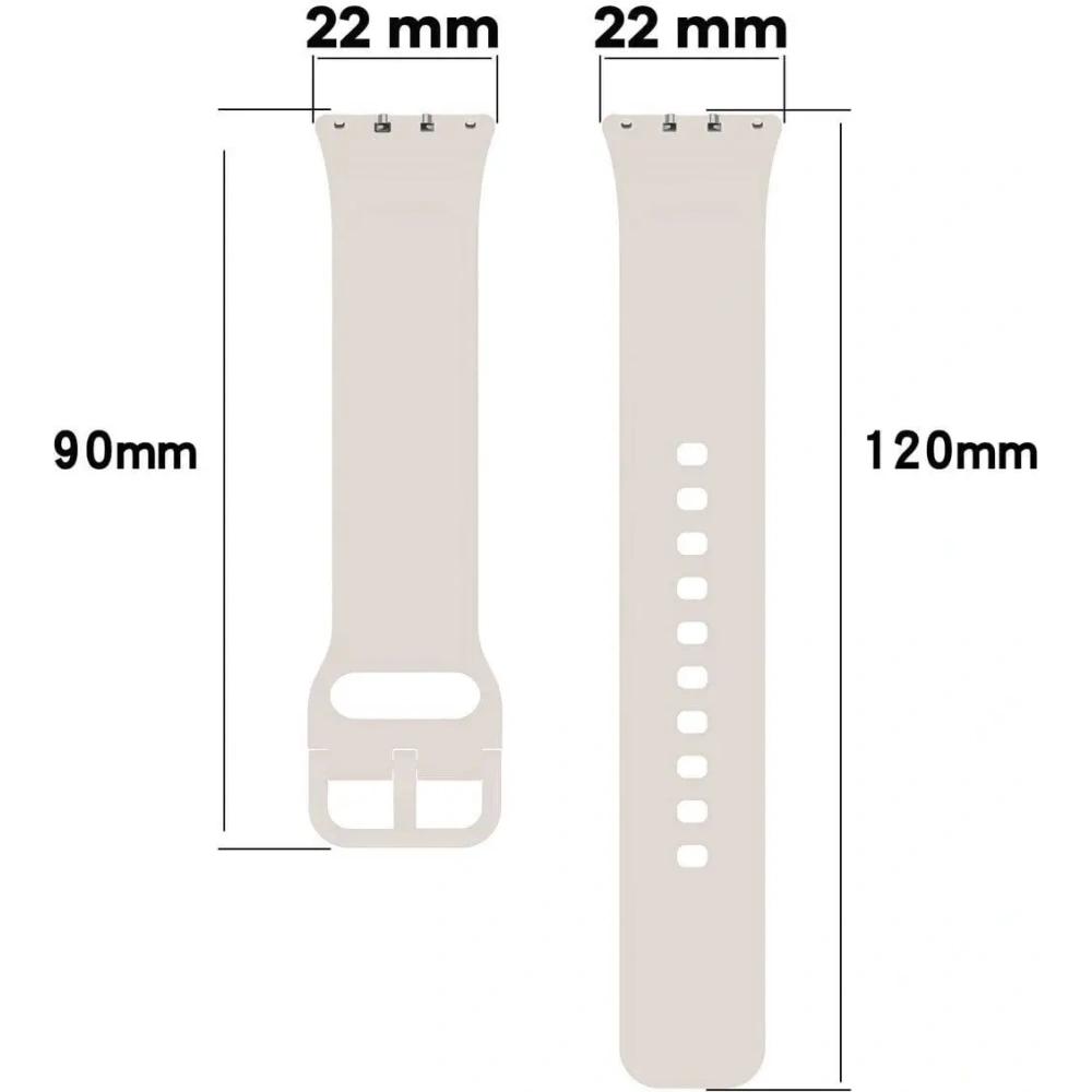 Hurtownia GSM - Pasek Bizon Strap Watch Silicone do Samsung Galaxy Fit 3 jasnoszary - BIZ5360 - {ean13} - Hurt