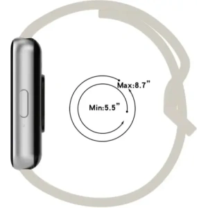 Wholesale Bizon Strap Watch Silicone Samsung Galaxy Fit 3 light grey - BIZ5360 - {ean13} - Hurt