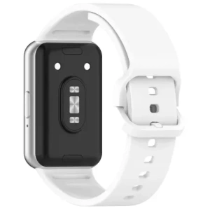 Wholesale Bizon Strap Watch Silicone Samsung Galaxy Fit 3 white - BIZ5361 - {ean13} - Hurt