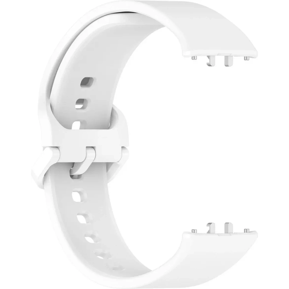 Hurtownia GSM - Pasek Bizon Strap Watch Silicone do Samsung Galaxy Fit 3 biały - BIZ5361 - {ean13} - Hurt