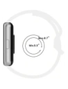 Hurtownia GSM - Bizon Armbanduhr Silikon Samsung Galaxy Fit 3 weiß - BIZ5361 - {ean13} - Hurt