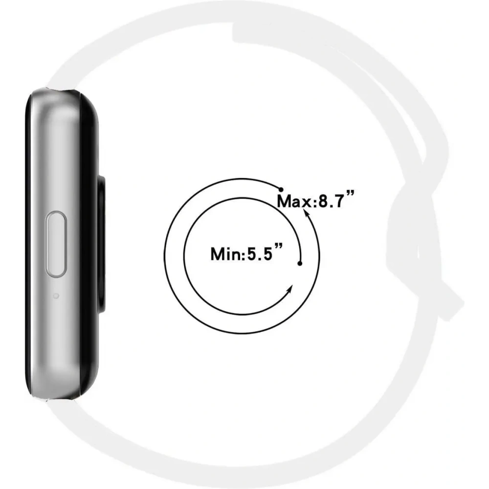 Hurtownia GSM - Pasek Bizon Strap Watch Silicone do Samsung Galaxy Fit 3 bílý - BIZ5361 - {ean13} - Hurt