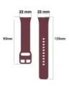 Hurtownia GSM - Pasek Bizon Strap Watch Silicone do Samsung Galaxy Fit 3 burgundowy - BIZ4791 - {ean13} - Hurt