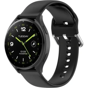 Hurtownia GSM - Ceas cu curea din silicon Bizon Pro Xiaomi Watch 2 negru - BIZ5363 - {ean13} - Hurt
