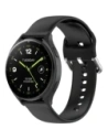 Ceas cu curea din silicon Bizon Pro Xiaomi Watch 2 negru