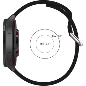 Hurtownia GSM - Ceas cu curea din silicon Bizon Pro Xiaomi Watch 2 negru - BIZ5363 - {ean13} - Hurt