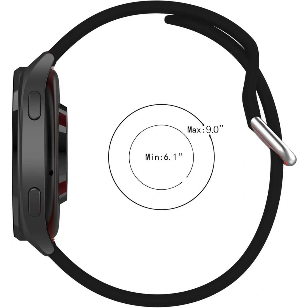 Hurtownia GSM - Bizon Strap Uhr Silikon Pro Xiaomi Uhr 2 schwarz - BIZ5363 - {ean13} - Hurt