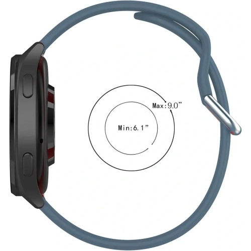 Pasek Bizon Strap Watch Silicone Pro do Xiaomi Watch 2 ciemnoniebieski