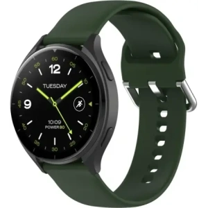 Hurtownia GSM - Ceas cu curea din silicon Bizon Pro Xiaomi Watch 2 verde închis - BIZ5366 - {ean13} - Hurt