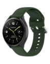 Bizon Strap Uhr Silikon Pro Xiaomi Uhr 2 dunkelgrün