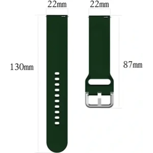 Hurtownia GSM - Ceas cu curea din silicon Bizon Pro Xiaomi Watch 2 verde închis - BIZ5366 - {ean13} - Hurt