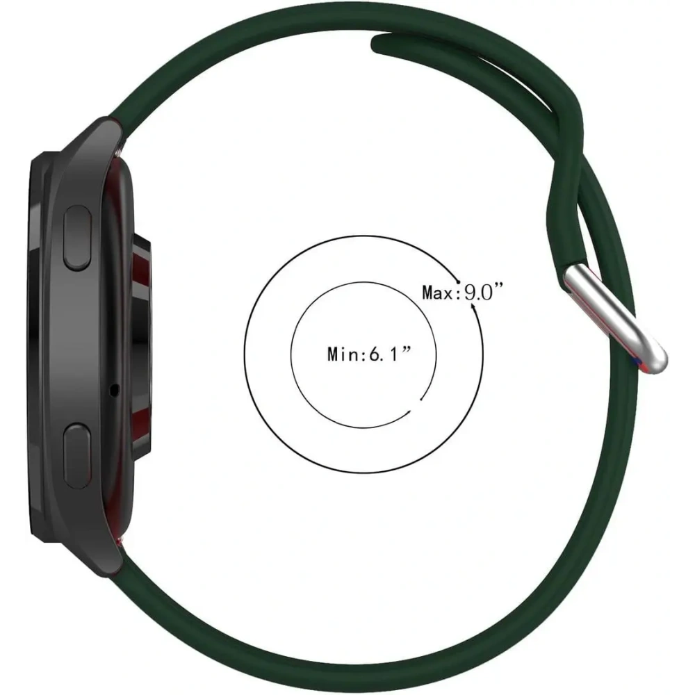 Hurtownia GSM - Pasek Bizon Strap Watch Silicone Pro do Xiaomi Watch 2 tmavě zelený - BIZ5366 - {ean13} - Hurt