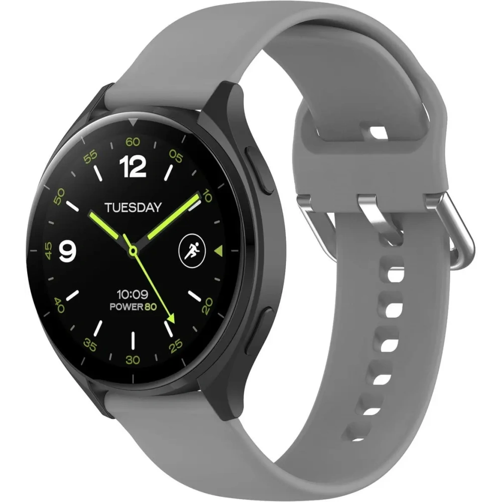 Hurtownia GSM - Bizon Strap Uhr Silikon Pro Xiaomi Uhr 2 grau - BIZ5370 - {ean13} - Hurt