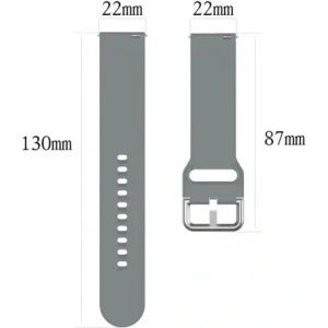 Hurtownia GSM - Bizon Strap Uhr Silikon Pro Xiaomi Uhr 2 grau - BIZ5370 - {ean13} - Hurt