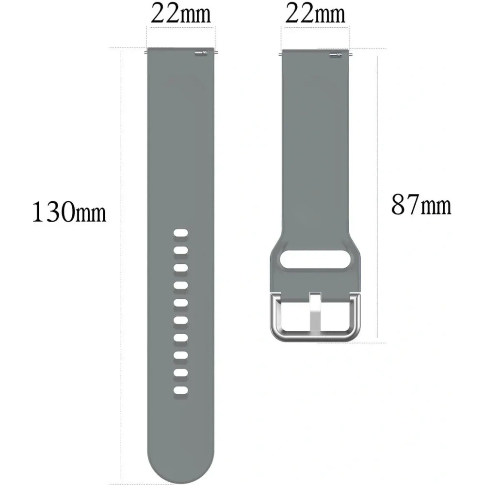 Hurtownia GSM - Bizon Strap Uhr Silikon Pro Xiaomi Uhr 2 grau - BIZ5370 - {ean13} - Hurt