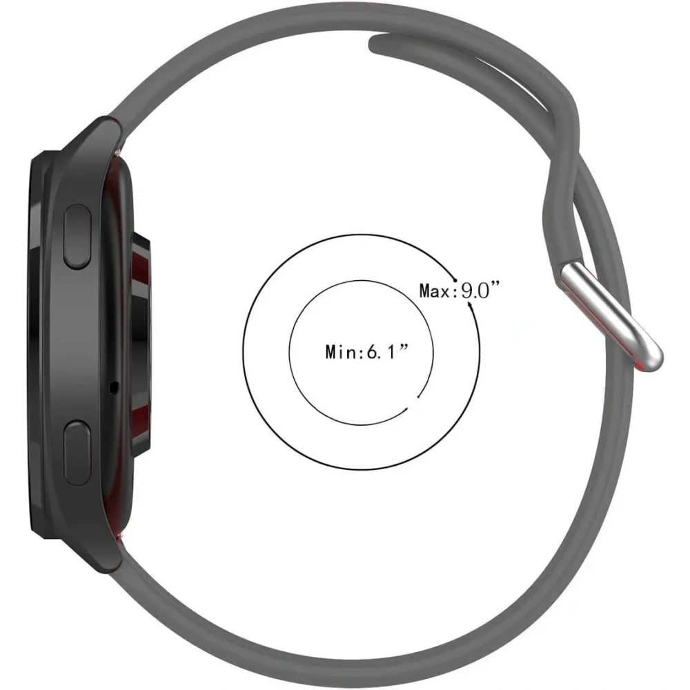 Hurtownia GSM - Bizon Strap Uhr Silikon Pro Xiaomi Uhr 2 grau - BIZ5370 - {ean13} - Hurt