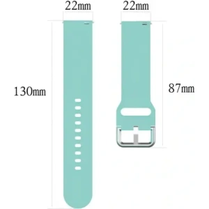 Hurtownia GSM - Ceas cu curea de silicon Bizon Pro Xiaomi Watch 2 turcoaz - BIZ5372 - {ean13} - Hurt