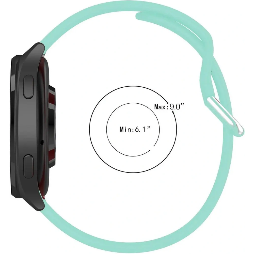 Hurtownia GSM - Pasek Bizon Strap Watch Silicone Pro do Xiaomi Watch 2 tyrkysový - BIZ5372 - {ean13} - Hurt