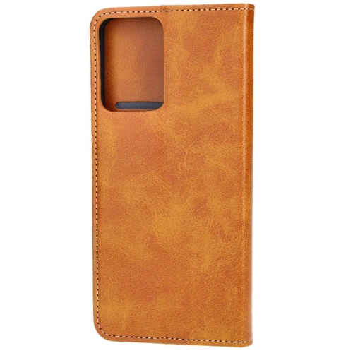 Etui z klapką Bizon Case Pocket Pro do Motorola Moto G04 / G24 brązowe