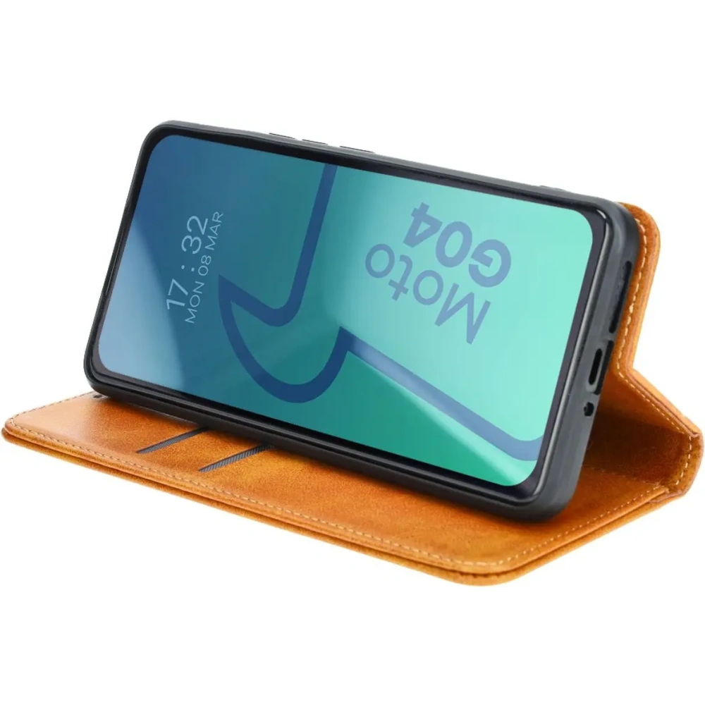 Hurtownia GSM - Bizon Case Pocket Pro Motorola Moto G04 / G24 braun - BIZ5373 - {ean13} - Hurt