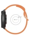 Hurtownia GSM - Bizon Strap Óra Szilikon Pro Xiaomi Óra 2 narancs - BIZ5374 - {ean13} - Hurt