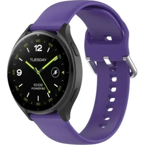 Hurtownia GSM - Ceas cu curea din silicon Bizon Pro Xiaomi Watch 2 violet - BIZ5377 - {ean13} - Hurt