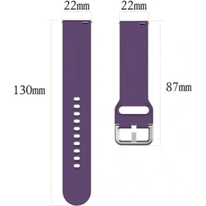 Hurtownia GSM - Ceas cu curea din silicon Bizon Pro Xiaomi Watch 2 violet - BIZ5377 - {ean13} - Hurt