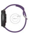 Hurtownia GSM - Bizon Strap-Uhr Silikon Pro Xiaomi Uhr 2 lila - BIZ5377 - {ean13} - Hurt