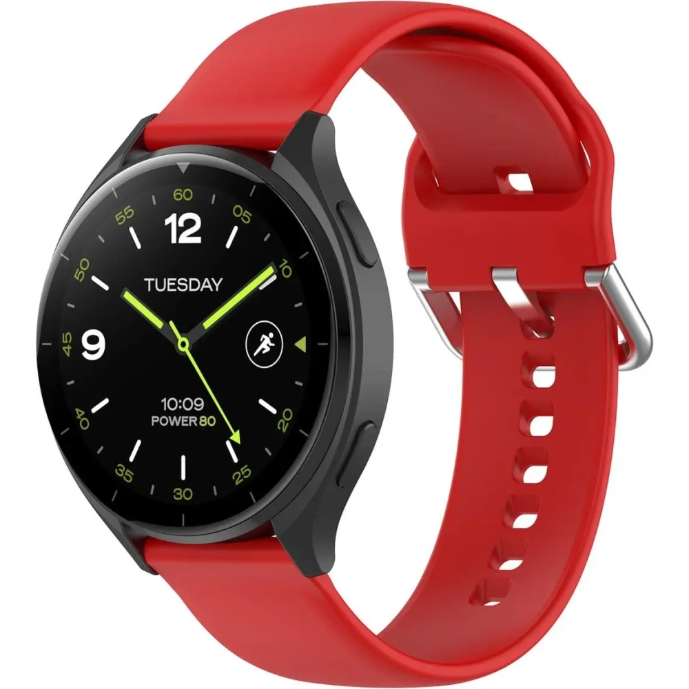Hurtownia GSM - Ceas cu curea de silicon Bizon Pro Xiaomi Watch 2 roșu - BIZ4807 - {ean13} - Hurt