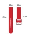 Hurtownia GSM - Ceas cu curea de silicon Bizon Pro Xiaomi Watch 2 roșu - BIZ4807 - {ean13} - Hurt