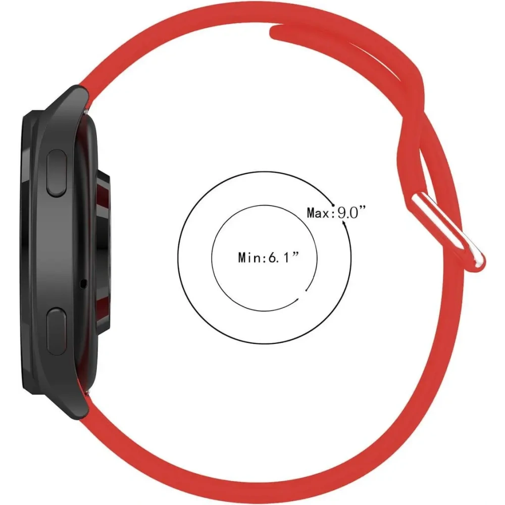 Hurtownia GSM - Ceas cu curea de silicon Bizon Pro Xiaomi Watch 2 roșu - BIZ4807 - {ean13} - Hurt