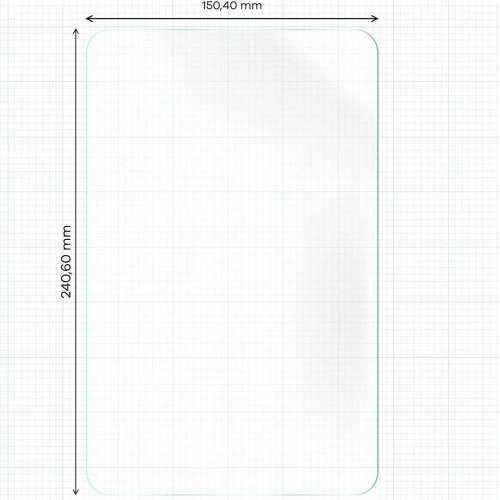 Folia imitująca papier Bizon Film Tab Papirus do Samsung Galaxy Tab S6 Lite 2024/2022/2020 [2 PACK]