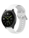 Ceas cu curea de silicon Bizon Pro Xiaomi Watch 2 alb