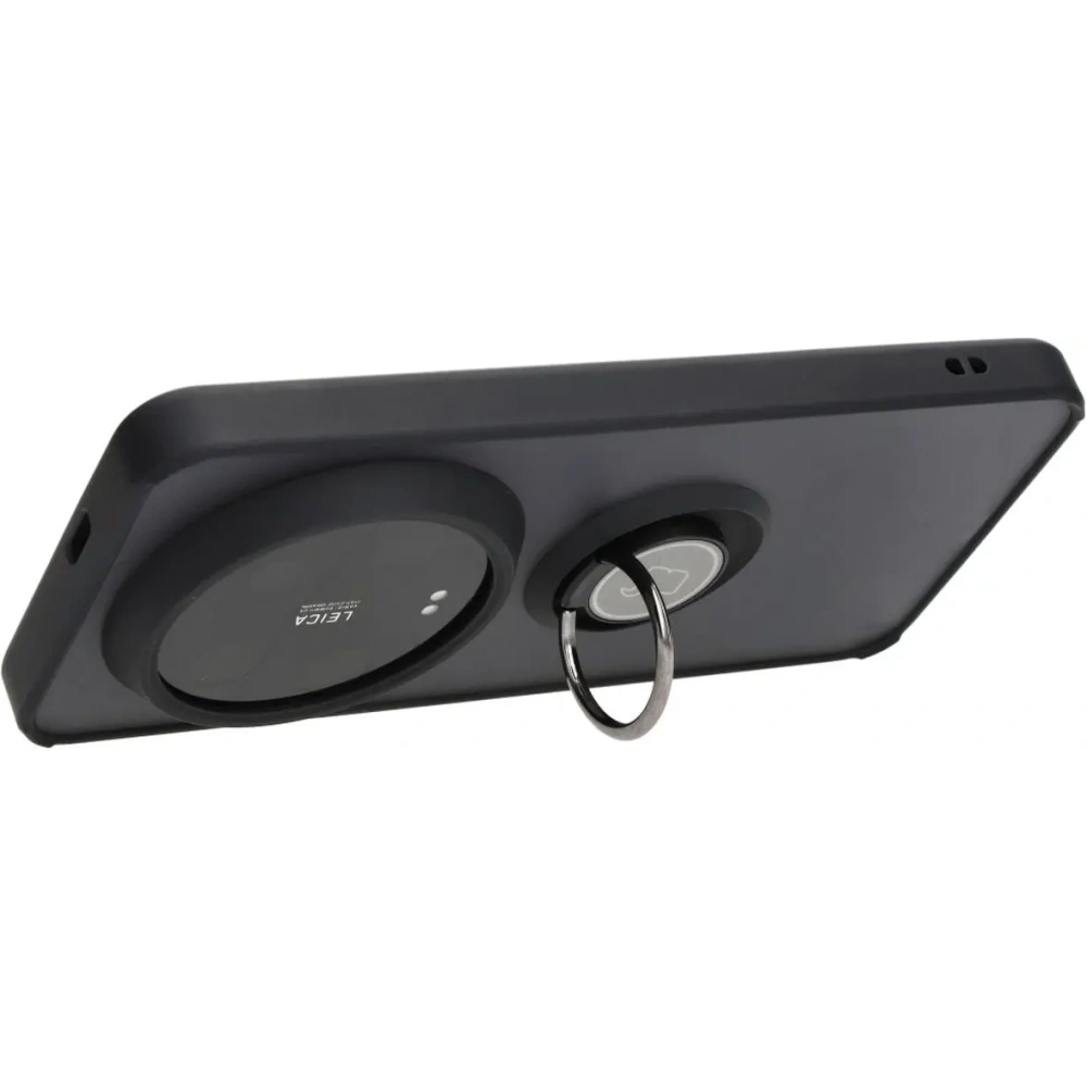 Hurtownia GSM - Bizon Case Hybrid Ring Xiaomi 14 Ultra fumuriu cu un cadru negru - BIZ4816 - {ean13} - Hurt