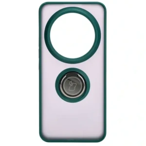 Wholesale Bizon Case Hybrid Ring Xiaomi 14 Ultra smoky with a dark green frame - BIZ4818 - {ean13} - Hurt