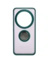 Hurtownia GSM - Bizon Case Hybrid Ring Xiaomi 14 Ultra fumurie cu un cadru verde închis - BIZ4818 - {ean13} - Hurt