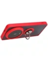 Hurtownia GSM - Bizon Case Hybrid Ring Xiaomi 14 Ultra fumuriu cu un cadru roșu - BIZ4819 - {ean13} - Hurt