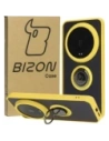 Hurtownia GSM - Bizon Case Hybrid Ring Xiaomi 14 Ultra fumuriu cu un cadru galben - BIZ4821 - {ean13} - Hurt