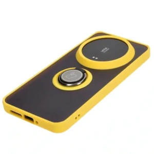 Hurtownia GSM - Bizon Case Hybrid Ring Xiaomi 14 Ultra füstös sárga kerettel - BIZ4821 - {ean13} - Hurt