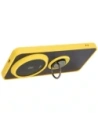 Wholesale Bizon Case Hybrid Ring Xiaomi 14 Ultra smoky with a yellow frame - BIZ4821 - {ean13} - Hurt